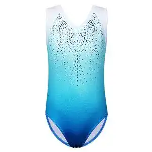 Turnanzug ZNYUNE für Kinder Mädchen – Gymnastiktrikot ärmellos