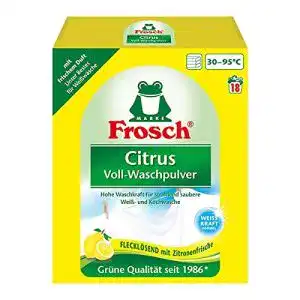Frosch Waschmittel Ultra 1,35 kg für effektive Fleckenentfernung