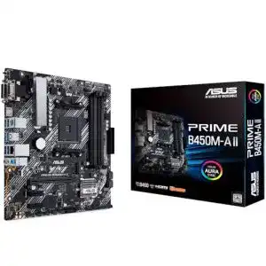 Asus Prime B450M-A II Mainboard Sockel AM4 für AMD Ryzen