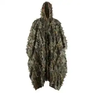 Tarnanzug Zicac Outdoor aus schnelltrocknendem Polyester mit 3D-Blättern