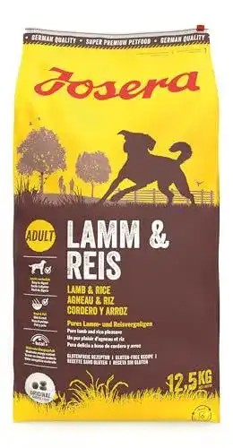 Josera Hundefutter Lamm & Reis 12,5 kg für ausgewachsene Hunde