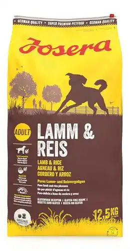 Josera Hundefutter Lamm & Reis 12,5 kg für ausgewachsene Hunde