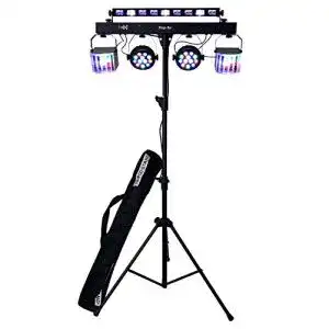 Lichtanlage E-Lektron Stage-Bar mit 5-fach LED RGBW und UV DMX