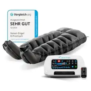 Venen-Massagegerät Venen Engel 8 mit Hosenmanschette und 6 Programmen