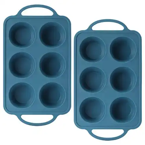 Muffinform aus Silikon von iheyfill im 2er Set