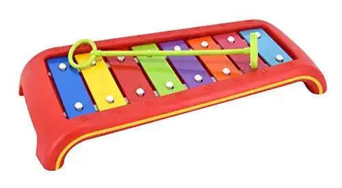 Glockenspiel Voggenreiter Kinder mit 8 Klangplatten von C bis C
