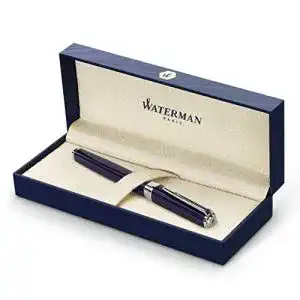 Waterman Exception Füller Slim blauer Füllfederhalter mit Geschenkbox