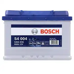 Bosch Starterbatterie 60Ah S4 S4004 für Fahrzeuge ohne Start-Stopp-System