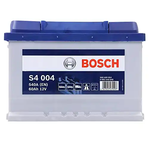 Bosch Starterbatterie 60Ah S4 S4004 für Fahrzeuge ohne Start-Stopp-System