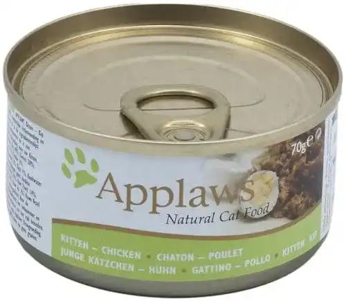Applaws Kittenfutter mit Hühnchen in Dose, 24er Pack