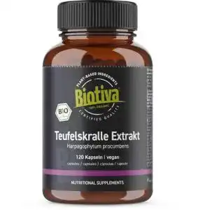 Teufelskralle Kapseln Biotiva Bio 120 Stück