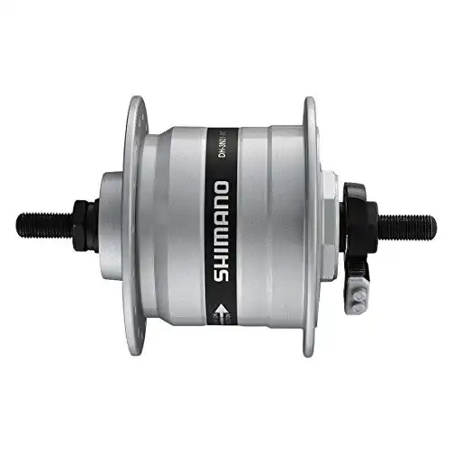 Shimano Nabendynamo DH-3N31 in Silber mit 36 Löchern