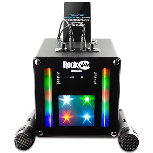 Karaoke-Anlage RockJam Singcube mit 5 Watt Bluetooth