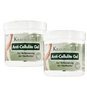 Cellulite-Creme Kräuterhof ® Anti Cellulite Gel Duo Set, 2 x 250ml