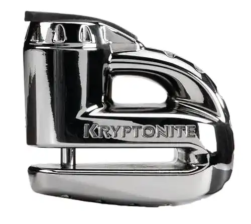 Motorradschloss Kryptonite 877 3500368 in Chrome, Einheitsgröße