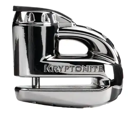 Motorradschloss Kryptonite 877 3500368 in Chrome, Einheitsgröße