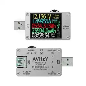 USB Multimeter Avhzy 3.1 Power Meter Tester für Spannungs- und Strommessung