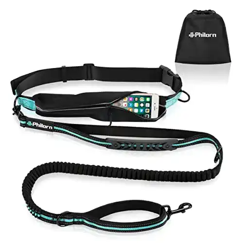 Hunde-Joggingleine Philorn Freihand 120 bis 170 cm