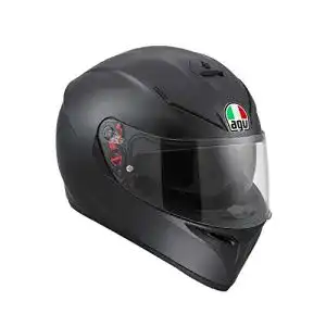 AGV K3 SV ECE 22-05 Solid Motorrad Integralhelm mit Sonnenblende