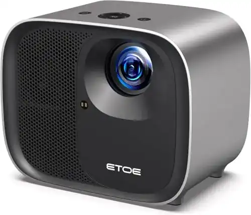 LED Beamer Etoe 1080P Smart Projector mit Autofokus