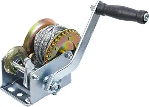 Handseilwinde BGS 3485 mit Drahtseil und 270 kg Traglast