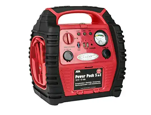Starthilfe mit Kompressor APA 16547NV Power Pack 5in1 mobil