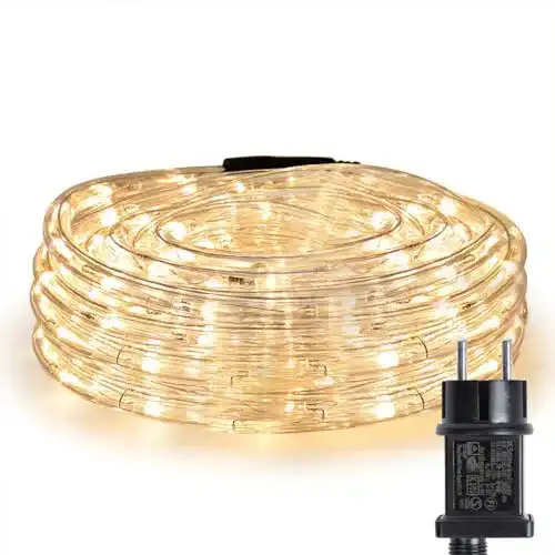 LED Lichtschlauch Lepro 10m mit 240 warmweißen LEDs für Innen und Außen