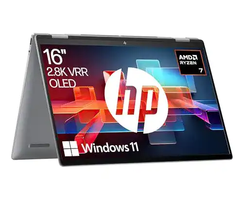 HP Envy x360 2-in-1 Convertible Laptop mit AMD Ryzen 7