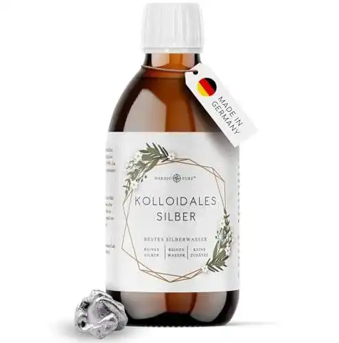 Kolloidales Silber Nordic Pure – Silberwasser 100ppm 250ml