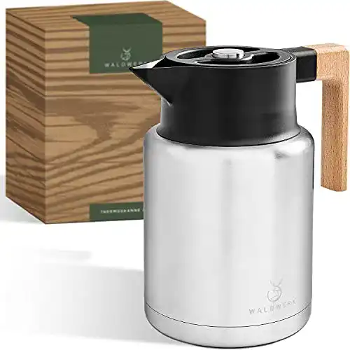 Thermoskanne Waldwerk 1,4L – Kaffeekanne für Zuhause und Unterwegs