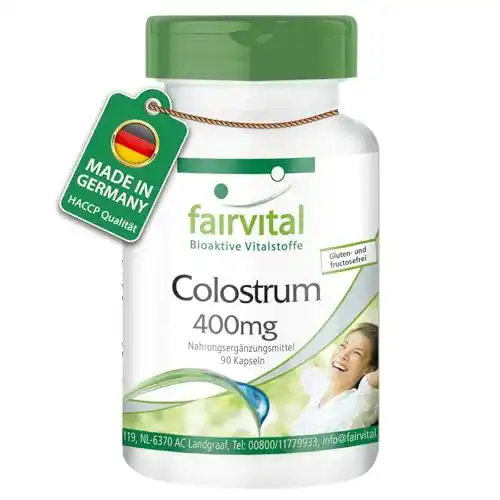 Colostrum Fairvital 400mg, 90 Kapseln, BSE-frei