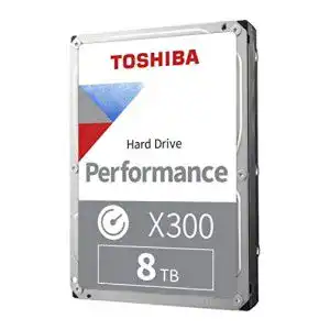Toshiba X300 8TB HDD für Gaming und Performance 3,5 Zoll