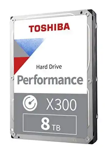 Toshiba X300 8TB HDD für Gaming und Performance 3,5 Zoll