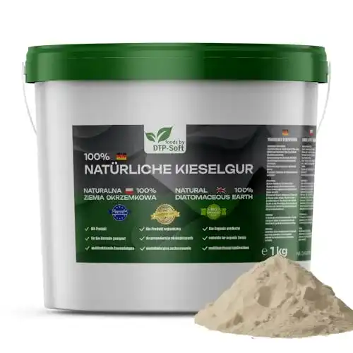 Kieselgur Dtp-Soft Diatomeenerde 1000 g für vielfältige Anwendungen