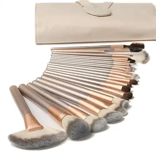 Make-up Pinselset Nestling mit 18 professionellen Pinsel für Kosmetik