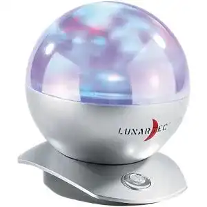 Lunartec Polarlichtlampe – Laser-Kugel-Lampe mit Polarlicht-Effekten