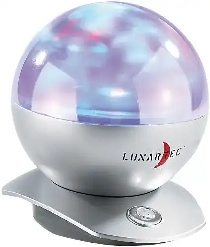 Lunartec Polarlichtlampe – Laser-Kugel-Lampe mit Polarlicht-Effekten