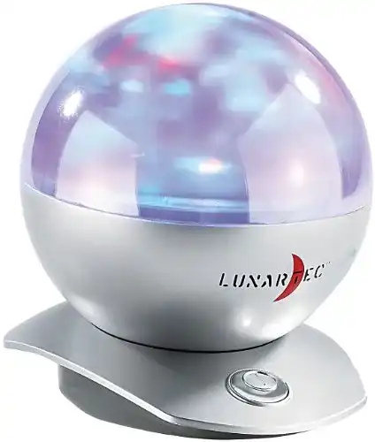 Lunartec Polarlichtlampe – Laser-Kugel-Lampe mit Polarlicht-Effekten