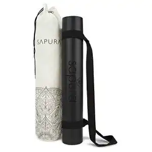 Yogamatte XL Sapura 2 m aus Naturkautschuk, extra lang und rutschfest