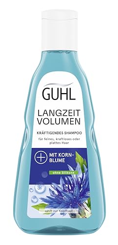Guhl Langzeit Volumen Shampoo für feines Haar, 250 ml