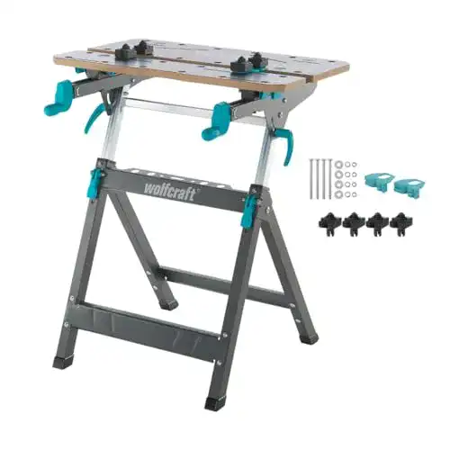 Maschinentisch Wolfcraft Master 750 Ergo – Höhenverstellbar für Werkstätten
