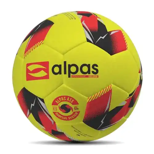 Hallenfußball Alpas Indoor Velour Größe 4 und 5
