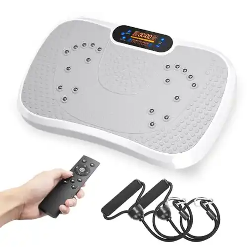 Dripex Vibrationsplatte 150 kg – 3D Trainingsgerät mit 99 Vibrationsstufen
