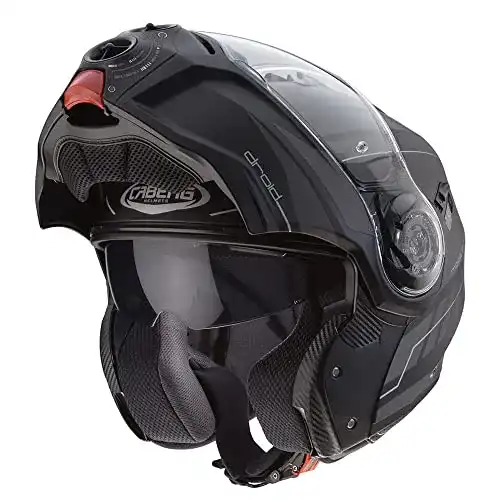 Caberg Helm C0HB00D0XS Droid, mattschwarz/anthrazit, Größe XS