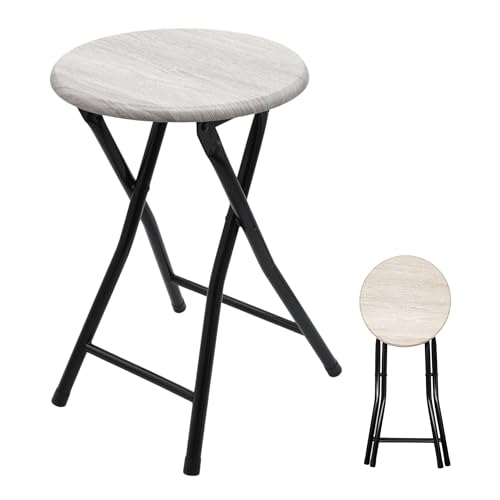 Klapphocker Spetebo aus Holz Klappstuhl und Sitzhocker