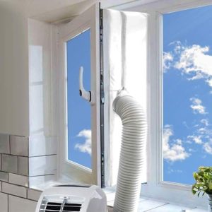 Fensterabdichtung Klimaanlage Moegfy 400 cm für mobile Klimageräte