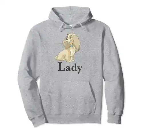 Pullover für Damen mit Disney Lady und The Tramp Motiv