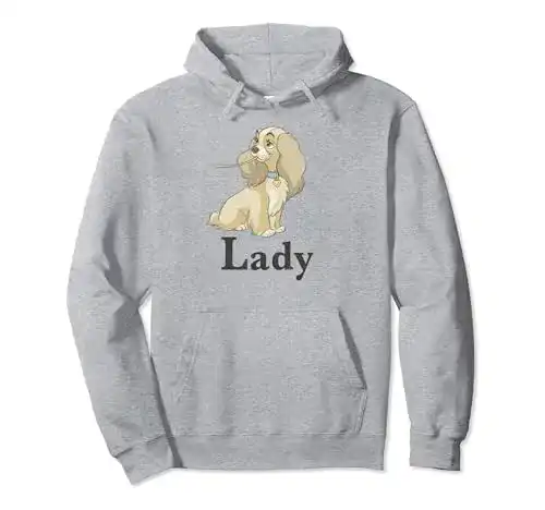 Pullover für Damen mit Disney Lady und The Tramp Motiv