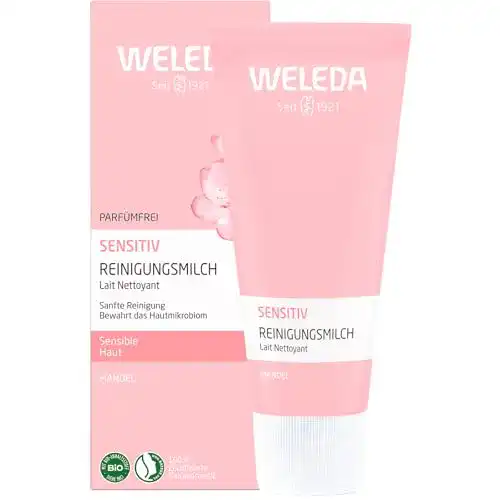 Reinigungsmilch Weleda Bio Mandel Sensitiv für empfindliche Haut