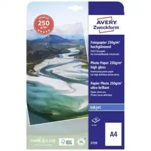 Druckerpapier AVERY Zweckform 2739 Premium Inkjet Fotopapier